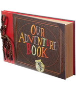 Scrapbook Photo Album,Our Adventure Book Scrapbook, Embossed Words Hard ... - £9.66 GBP