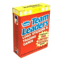 1988 Fleer Team Leaders Limited Ed. Baseball Card Box Set of 44 + 6 Decals - $12.18