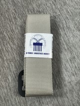 DSCP US Army Air Force Military Riggers Belt Sand Mens Size 34 Uniform T... - $9.89