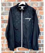 90s FILAS Sport Golf Full Zip Athletic Running Windbreaker Jacket Black ... - €15,24 EUR