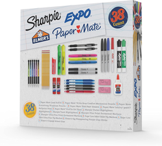 School Supplies Kit, Highlighters, Mechanical Pencils, Glue Sticks, Eras... - $33.42