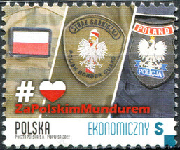 Poland 2022. Armed forces. Uniform (MNH OG) Stamp - £1.80 GBP
