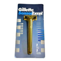 Vintage 1993 Gillette Sensor Razor w/1 Gillette Sensor Cartridge NEW Sealed Men - £40.55 GBP