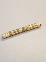 19th CENTURY NEEDLE CASE CARVED VERY WELL DONE - £48.63 GBP