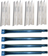 Grill Heat Plates Burners Replacement Kit 8-Pack For Broil King Baron Ga... - $64.27