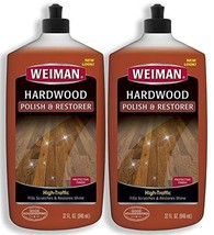 Weiman Wood Floor Polish and Restorer 32 Ounce 2 Pack - High-Traffic Har... - $45.35