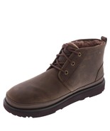 UGG Men&#39;s Neumel Weather II Lace Up Leather Ankle Boot Grizzly Size 8 - £70.39 GBP