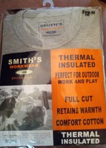 Smith’s Workwear Super Heavyweight Thermal Top&amp;Bottom Men Size Small Hea... - £11.99 GBP