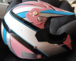 KYLIN FMVSS 218 DOT PINK MOTOCROSS BIKE RACING MOTORSPORTS RIDING HELMET... - $37.25