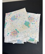 Rare Vintage Hospital Receiving Blanket | Pastel Clowns &amp; Shapes | 80s/90s - $76.01 CAD