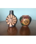 lot 2 : Vintage Lenca Acte De Honduras Vase Ceramic &amp; Costa Rica Vase - £23.37 GBP