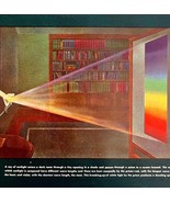 Prism Light Refraction Rainbow Projection 1940s Lithograph Print Art DWT7 - $749.69 MXN