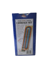 Cardinal Solid Wood 3 Track Cribbage Set Continuous Track New Sealed - £8.60 GBP