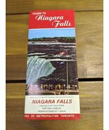Vintage Happy Day Tours To Niagara Falls Pamphlet Brochure - $16.50 CAD