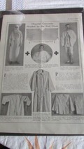 1917 Magazine page HOSPITAL GARMENTS NEEDED BY THE RED CROSS - £12.35 GBP