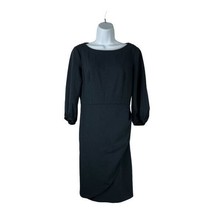 Donna Morgan Women&#39;s Black Long Sleeved Dress Size 4 - £40.21 GBP