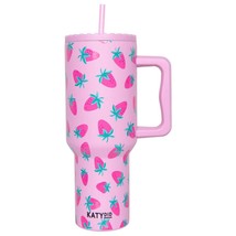 Subtle Strawberry Insulated Stainless Steel 38 Oz Tumbler - $37.62