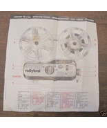 ORIGINAL ROLLLYBRAL BRAL PROJECTOR INSTRUCTION MANUAL Original Booklet G... - £12.80 GBP