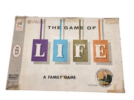 Milton Bradley The Game of Life 1st Edition VTG 1960 - £27.93 GBP