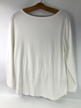 Soma Women Ivory Long Sleeve T-Shirt S - £15.57 GBP