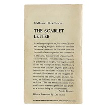 The Scarlet Letter by Nathaniel Hawthorne Classic 1959 Vintage Paperback Book image 2