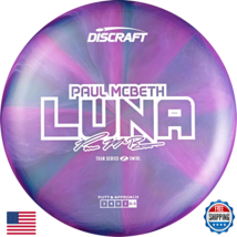 Discraft Paul McBeth Z Swirl 2025 Tour Series Luna Putt/Approach Disc Golf - $32.08
