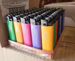 50CT Assorted Colors CRICKET LIGHTERS ORIG FULL SIZE DISPOSABLE CASE WHO... - $28.70