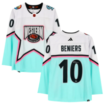 Matty Beniers Autographed Kraken 2023 Authentic Adidas All-Star Jersey Fanatics - £317.99 GBP