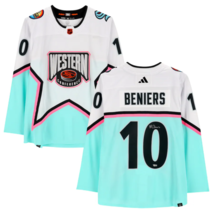 Matty Beniers Autographed Kraken 2023 Authentic Adidas All-Star Jersey F... - £317.99 GBP