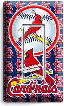 St Louis Cardinals Baseball Team 1 Gfi Light Switch Wall Plate Man Cave Hd Decor - £9.64 GBP