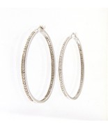 2.3mm Women&#39;s Earrings 14kt White Gold 360440 - £552.26 GBP
