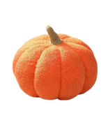 Anyhouz Throw Pillows Orange Lamb Fleece Pumpkin Plush Toys for Home Decor - $1,178.42 MXN