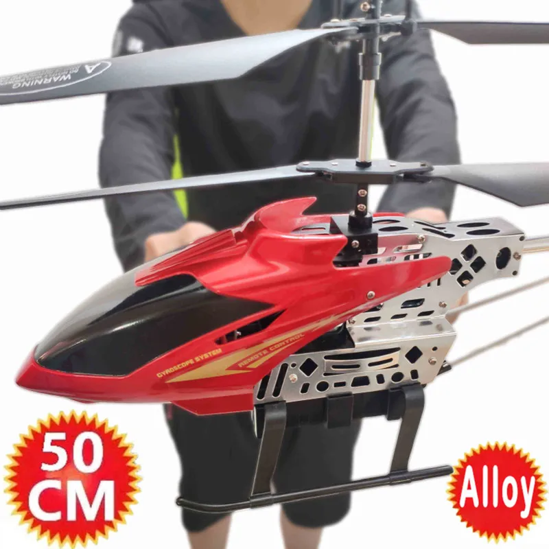 RC Helicopters Larger Size For Adults 50CM Altitude Hold Alloy RC Helicopter Big - £51.04 GBP+