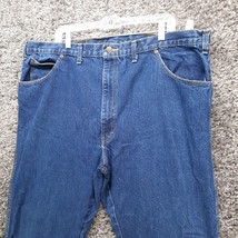 Dickies Jeans Men 44x30 Blue Relaxed Fit Straight Leg Denim Casual Pants - $15.23