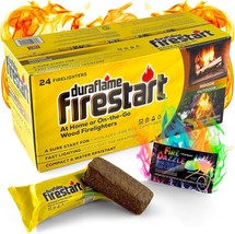 Fire Starter for Indoor and Outdoor Use - Quick Ignition Fire Logs for BBQ, - £39.79 GBP