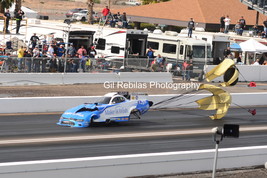 4x6 Color Photo 2019 TOMMY JOHNSON JR Make A Wish Charger Funny Car Losing Wheel - £2.19 GBP