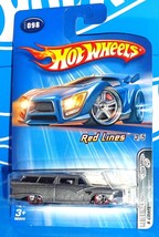 Hot Wheels 2005 Red Lines Series #98 8 Crate Mtflk Gray w/ RL5SPs Malays... - $4.00