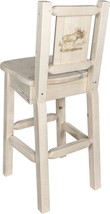 Montana Woodworks Homestead Collection Counter Height Barstool with Moos... - £499.09 GBP