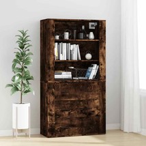 Modern Wooden Large Higboard Home Storage Cabinet Unit With 3 Drawers &amp; ... - £163.50 GBP+
