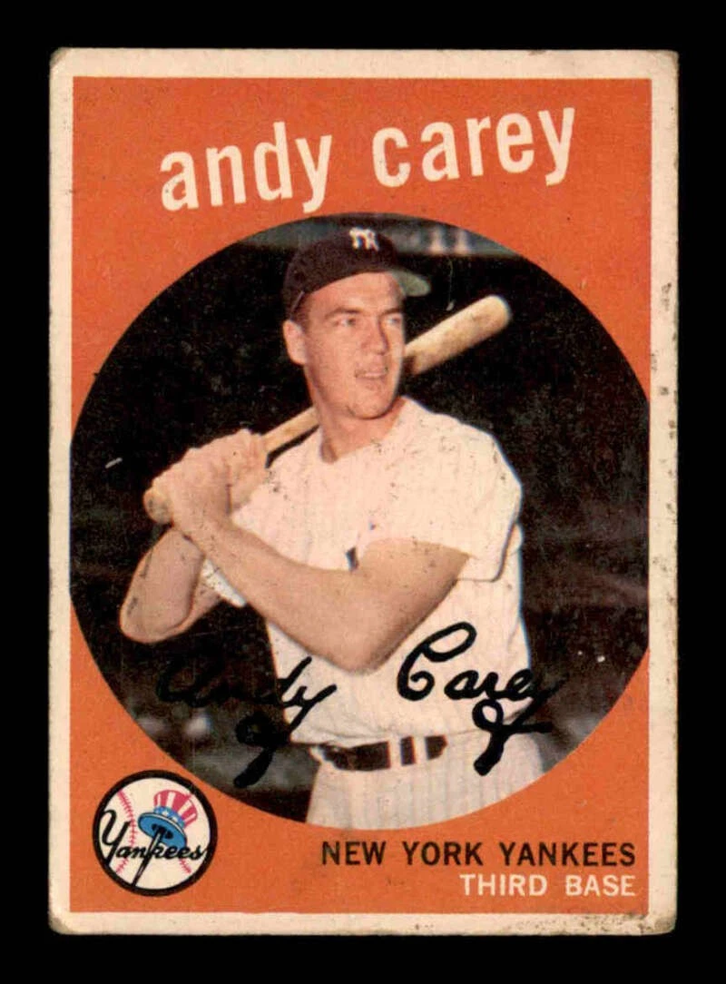 VINTAGE 1959 Topps #45 Andy Carey G/VG - $7.95