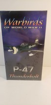 Warbirds of World War II P-47 Thunderbolt VHS New Sealed - $2.99