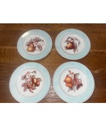 New/Unused Set of 4 Ralph Lauren Fruit Blossom I-II-III-IV 8&quot; Plates - $27.28 CAD