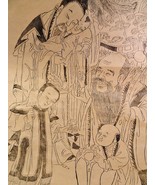 Art  Drawings, Unsigned Oriental Gods Goddesses Religious Unframed Print - $23.99
