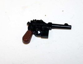 Minifigure Custom Toy Mauser C96 Handgun Broomhandle German pistol with wood gri - £2.52 GBP