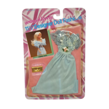 VINTAGE 1984 YOUNG N LOVELY FASHION DOLL CLOTHING DRESS + PURSE NEW IN P... - €8,19 EUR