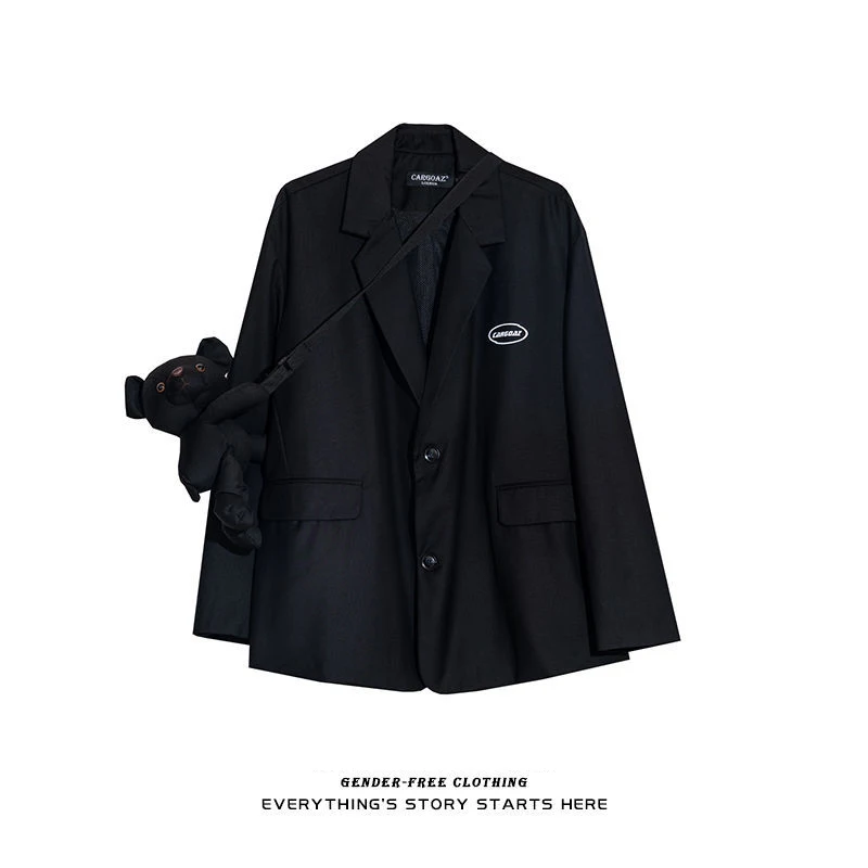 Jackets for Women 2021 Autumn Coat Black Blazer Korean Student  Suit Tops and Re - £116.93 GBP