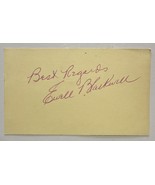 Ewell Blackwell (d. 1996) Signed Autographed Vintage Government Postcard... - $275.62 MXN
