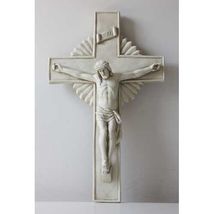 Corpus on Cross Statue Sculpture 20" - $157.41