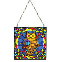 Tree of Life Round Stained Glass Suncatcher 6&quot; D - $20.79