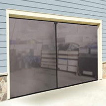 Insta-Screen Double Garage Door Screen - 16&#39; x 7&#39; Mesh - £20.28 GBP